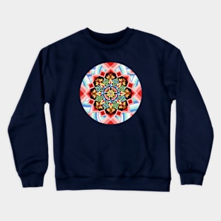 Celtic Mandala Waves Crewneck Sweatshirt